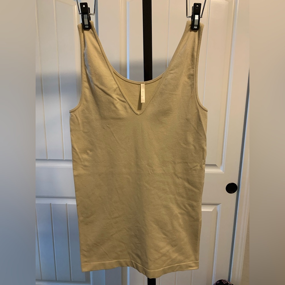 A-25 SKIMS Tan Shapewear Tank